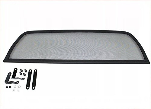 Windschott für MG MGF MGTF (1996-2012) - Klappbar - Schwarz | Windabweiser | Windblocker | Wind Deflector - Tief-Tech
