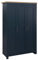 Birlea Highgate 3 Door Wardrobe Navy Blue & Oak Effect