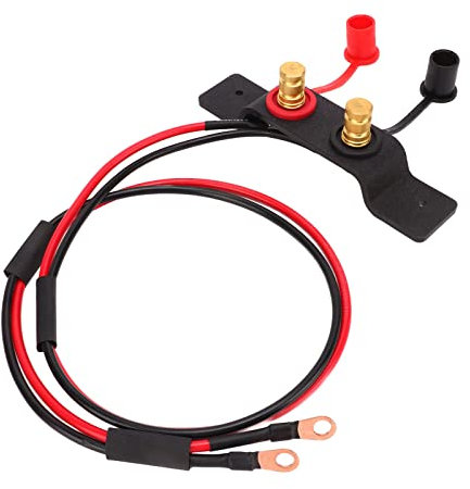 Batterie Sprungpfosten, Batterie Lade und Überbrückungs Batterieklemmen Verschiebesatz für Polaris RZR Modelle mit 2 oder 4 Sitzen, Maverick X3, Lade Sprungpfosten für UTV ATV PKW LKW RV Traktor