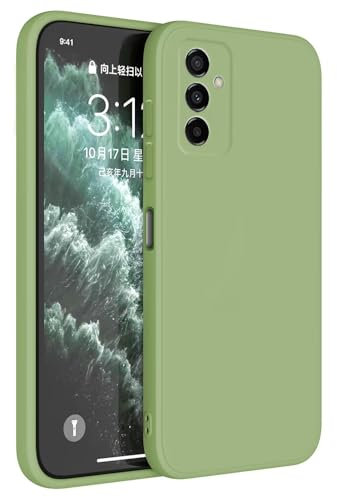 Topme Coque pour Samsung Galaxy M23 5G (6.6 inches) Etui Housse, Protecteur de Peau en Silicone TPU - Vert Matcha