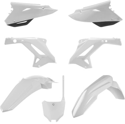 POLISPORT 91310 - Polisport MX Restyling Replica Kit for those looking for OEM Quality for Honda Motorcycles in White