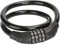 Lucchetto Bici Catena Bicicletta, Cavo Lucchetto Bici, Lucchetto Bici A Combinazione 4 Cifre, Lucchetto per Bicicletta, con Combinazione Digitale, Perfetta per Bici, Moto, Cancelli, Recinzioni