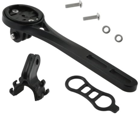 SURIEEN Integrated Handlebar Out Front Bike Mount Road Bicycle Computer Extended Mount Compatible with Garmin Edge 25 130 200 500 510 520 800 810 820 1000 1030