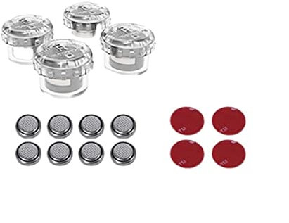 OZLLO [Drone parts] 4pcs Air 2/Mini 2 Drone Night Flight Light Strobe Flash Mini Lamps Navigation Lights for DJI Mavic 2/Pro/Phantom4 Pro [Easy to install]