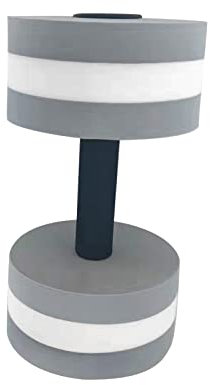 SIYANO Mancuernas flotantes de agua para piscina, mancuernas de ejercicio acuático, mancuernas de agua, resistencia a la piscina, equipo de fitness de espuma EVA de alta densidad