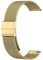 Metall Armband Kompatibel mit Amazfit Bip/Bip lite/Bip 3 / Bip 3 Pro/Bip U/Bip U pro/Bip S Armbänder, Mesh Gewebte Edelstahl Ersatzarmband Uhrenarmband für Damen Herren (Gold, One Size)