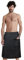 Saunakilt Herren Saunahandtücher Weiches Badetuch Strandtuch Handtuch Männer Sauna Kilt kurzer Schnitt, Gummibund, Weicher Saunatuch Saunarock mit aufgesetzter Tasche