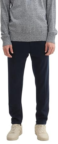 TOM TAILOR Denim Herren 1043618 Basic Jogginghose mit Print, 10668-Sky Captain Blue, S