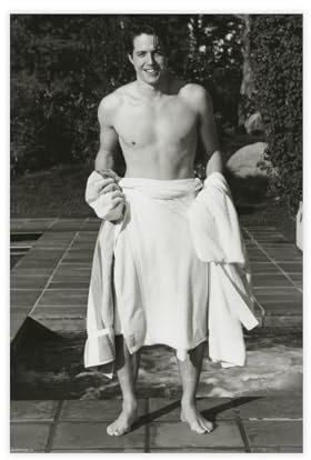 Hugh Grant Poster (2) Leinwand Poster Schlafzimmer Dekor Sport Landschaft Büro Zimmer Dekor Geschenk Unframe-Stil 20 x 30 cm