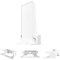 Mount, Router Wall Mount Stand, Router Brackets Holder, with Screw Mounting Kit, for Mesh WiFi Routers V2