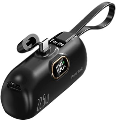 Batterie Versorgt Bank - Schnelles Aufladen Power Bank, Pd 22,5 W 5000 Mah USB-Batteriebetriebene Powerbank - Tragbare Handy-Stromversorgungsbanken Für Smartphones, Tablets Und Mobiltelefone