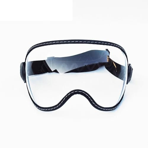 Helmlinsen-Visier-Ersatz Für Be&ll Mo&to 3 für Sh&oe&i E&x-Ze&ro Motorradhelm Bubble Shield Visierlinse Helmbrillenlinse Mehrfarbige Retro-Helmbrille(Clear)