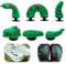 Shoe Charms Cro 2 Set Clog Shoe Decoration Animal Shoe Pins Pack for Clog Party Easy Installation Girls Boys Women Men jibbitz for Birthday Party Favor Accessories Gifts(Snake, Aligator)