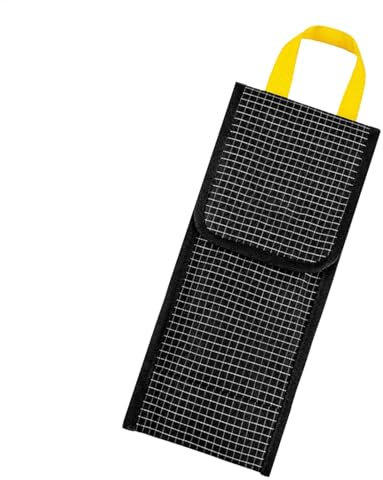 LearnLyrics Tasche für Zelthammer, Aufbewahrungstasche für Bodennägel – Aufbewahrungstasche für Nägel auf dem Boden mit großer Kapazität – Nageltasche für tragbare Hammer, Transportkoffer