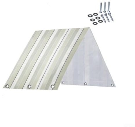 Schaukel Vordach Spielplatz 109x228cm Wasserdichtes Dach mit UV-Schutz und Design