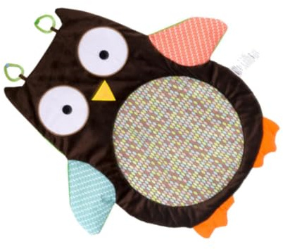 UPKOCH Eulen Rutschfeste Klettermatte für Babys und Kinder Krabbelmatte aus Polyester Zufällige Farbe als Spiel und Bodenmatte für Wohnzimmer und Schlafzimmer