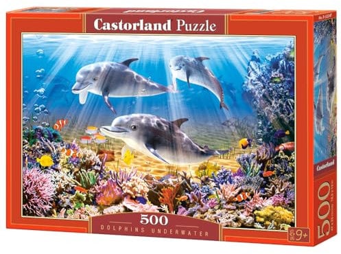 Castorland B-52547 Dolphins Underwater, Puzzle 500 Teile