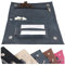 Ciggy Jumper Portatabacco Borsello realizzata in similpelle premium con effetto pelle vintage, porta tabacco, carte da filtro singole o doppie con diverse tasche con cerniera (2.) blu doppio