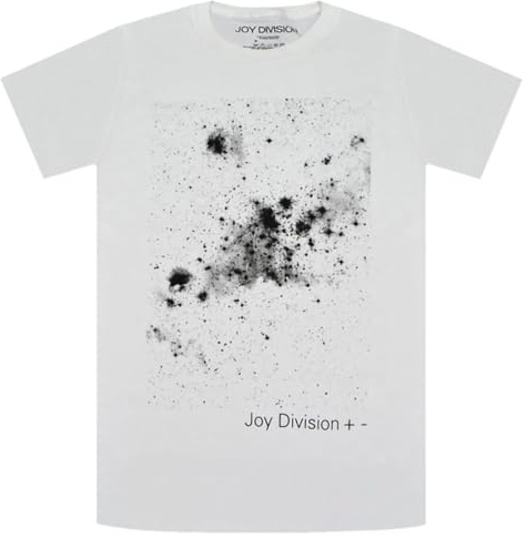 Band Monkey Joy Division Unisex T-Shirt Plus/Minus White