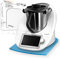 Stone4Slide® Thermomix TM6 TM5 TM31 - Pedana Scorrevole in Acrilico, Colore: Azzurro