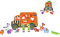 RB&G Safari Truck Lernspielzeug Montessori Steckspiel mit Tierfiguren Puzzle Holzspielzeug, Puzzle Kinder Lernspielzeug für Kinder ab 1 Jahre