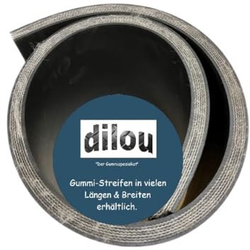 Gummistreifen mit Gewebeeinlage 1200mm lang 15mm dick 80mm bis 200mm breit Vollgummi Hartgummi Gummi- Bodenbelag (1200x100x15mm)