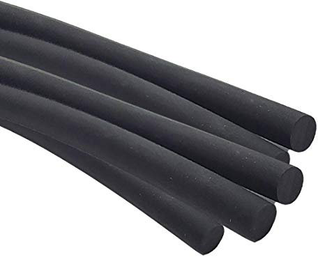 Rundschnur 3.5 mm aus Nitrilkautschuk - NBR für O-Ring | Länge 5M - Meterware - Durchmesser 3.5 mm | Dichtschnur Dichtung - 70 ShA