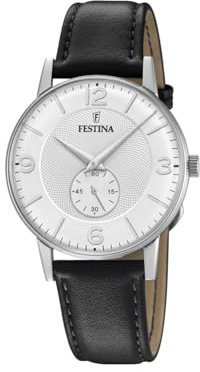 Festina Armbanduhr Retro Silver