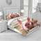 ZZFJFQ bettwäsche 135x200 Tier rosa Schwein Bedding bettzeug Set 3 teilige bettwäsche Luxus warme bettwäsche Duvet Cover mit 2 Kissenbezug 80x80 für Winter