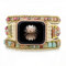 Bracelet de montre compatible avec Apple Watch Boho Beads Bracelet Band Charm tressé Bracelet de montre pour femme homme 38-41 mm 42-45 mm