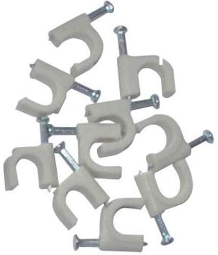Suinga - Graffette di fissaggio per tubo nebulizzazione 3/8 (confezione da 10 pezzi)