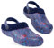 Disney Stitch Zuecos Invierno Mujer con Forro Polar Zapatos sin Cordones Zapatillas Casa Jardín con o sin Charms (Azul Marino, 39/40 EU)