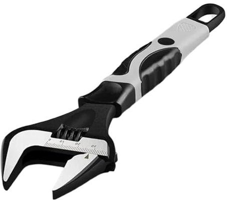Adjustable Spanner Key Nut Wrench Opening Wrench Home Hand Tools Multi Tool 6inch 8inch (Size : 6inch)