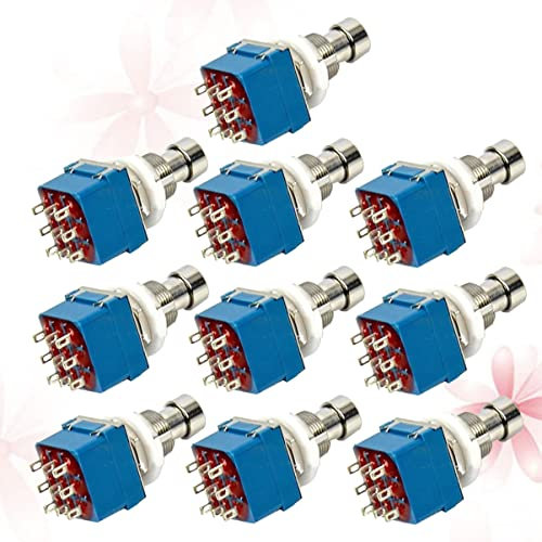SAFIGLE Effektpedal-neuverdrahtungssatz 10-teilig 9 3pdt Metallkonstruktion