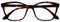 OPULIZE KAT Lesebrille - Cat-Eye Katzenaugen-Fassung - Glänzend Brauner Schildpatt - Herren & Damen - Federscharniere - R59-2 - +1.00