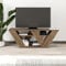 Hocuspicus HOCUS PICUS Modern Designed TV Unit for Livingroom up to 42 Inch TVs | Engineered Wood |110x30x40cm | Easy to Assemble and Clean (Dark Oak Effect)