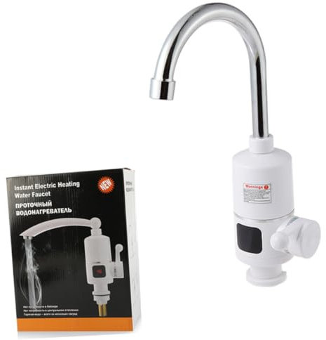 OSALADI 1stk Durchlauferhitzer Wasserhahn Küchenarmatur Digitaler Bildschirm Wasserkocher