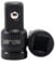 Juttzzei Impact Socket Adapter, 3/8 Inch Drive (F) x 1/2 Inch (M) Socket Adapter, Premium Black Chrome Vanadium Steel 3/8 x 1/2 Impact Socket Reducer for Use with Air Impact Wrenches, Breaker Bars