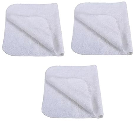 3x for Karcher Pulitore A Vapore Cotone Mop Panno Pad Coperture for Karcher SC1 SC2 SC3 SC4 SC5 CTK10 CTK20 Robot Aspirapolvere parte