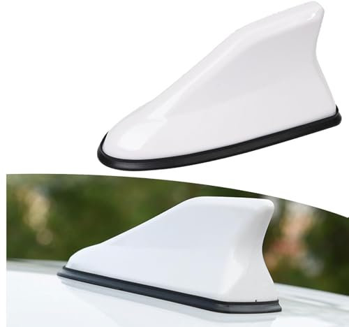 JAMCHE Antenne d’aileron de Requin de Voiture, pour BMW F13 F30 F10 F15, Signal Radio d'antenne de Requin de Voiture De Toit Accessoires,OneColor