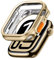 BKUANE Estuche para Apple Watch S10 de 42 mm y 46 mm, sin protector de pantalla, carcasa de TPU Full HD para iWatch Series 10(Gold,S10 42mm)