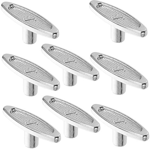 HAPINARY 8stücke Metallaufzieher Für Spieluhren Ersatz-spieluhrschlüssel T-form Aufziehstange Diy-zubehör Für Spieluhren Einfach Zu Verwenden Lagern