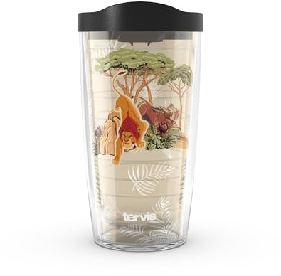 Tervis Disney – König der Löwen – 30. Jahrestag, hergestellt in den USA, doppelwandig, isoliert, Reisebecher, hält Getränke kalt und heiß, 473 ml, klassisch