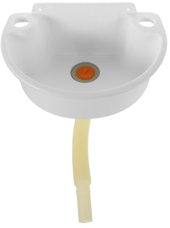 Kichvoe Lavandino angolare sospeso: lavabo Compatto sospeso a Parete - Lavandino salvaspazio Senza Fori per bagni, Camper e Aree di Servizio