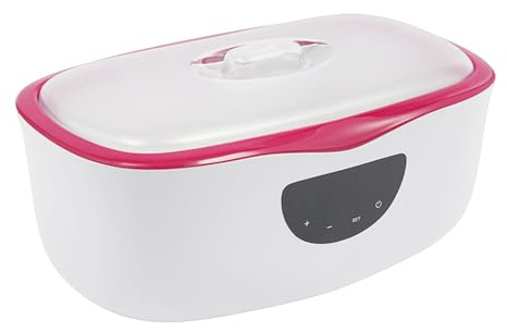 Poyujkyhr 230W Paraffinbäder Wachsbad 4L Paraffinbad Maschine mit LED Touchscreen Schnellschmelzfunktion Wachsbad Gerät Temperaturkontrolle 45-75°C für Hand- und Fußpflege