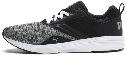 PUMA Unisex NRGY Comet Straßenlaufschuhe, Puma Black-Puma White, 47 EU