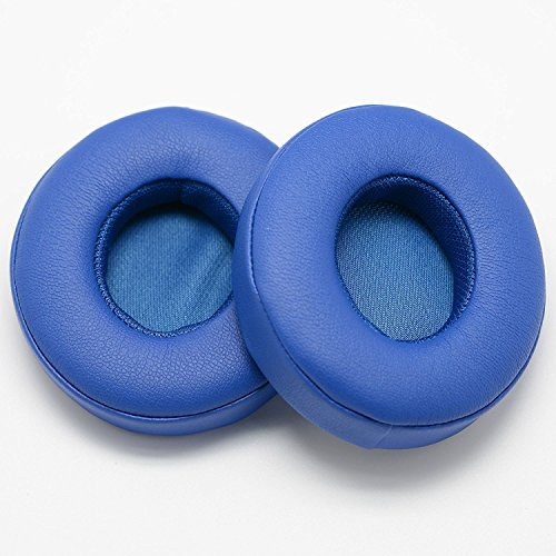 NAMVO Ersatz-Ohrpolster für Beats Solo 2.0/3.0 Wireless On Ear Kopfhörer - Blau