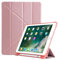 MadeRy Funda para iPad 2018 & 2017 9.7 / iPad Pro 9.7 / iPad Air 2 / iPad Air, Ligero Ultra Delgado Protectora Plegable con Soporte de Pencil, Auto Sueño/Estela, Oro Rosa