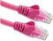 Jafsal Online 10m-20m Cat5e (enhanced) High Speed Ethernet Cable – Lan Network Cable with RJ45 Connector Lead – Ideal for Internet, Router, Modem, Smart TV, PC and Laptop – 10m Pink