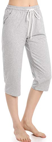 Kurze Hose Damen Sport Shorts Fitness Jogginghose Kurz mit Taschen Stretch